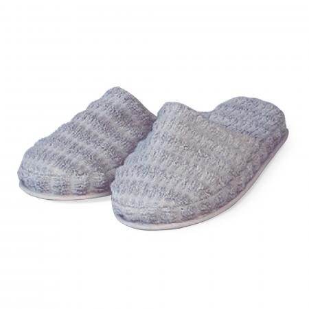 Chaussons taille S/M 100% coton SWELL gris