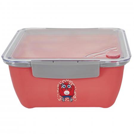 Lunch box avec valve collection PARIS 2024 rouge