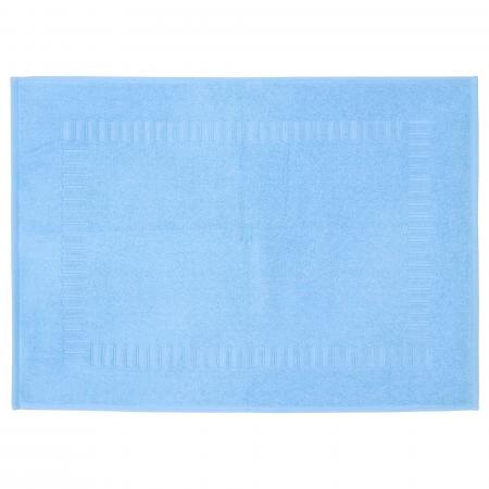 Tapis de bain 50x70 cm PURE Bleu Ciel 700 g/m2