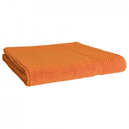 Tapis de bain 60x60 cm LOFTY orange Butane 1500 g/m2
