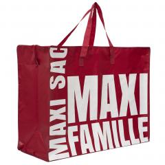 Sac mutli usage XXL PILI rouge "Maxi sac Maxi famille" 110L
