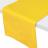 Chemin de table 45x150 cm DIABOLO jaune Curcuma traitement teflon