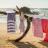 Drap de plage Fouta 100x180 cm 100% coton 290 g/m² JESOLO Rayures Rouge
