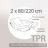 Drap housse relaxation uni 2x80x220 cm 100% coton ALTO Blanc - TPR Tête et pied relevable
