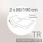 Drap housse relaxation uni 2x80x190 cm 100% coton ALTO Blanc - TR Tête relevable uniquement