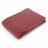 Drap housse flanelle unie 140x190 cm 100% coton WALES rouge Tomette