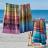 Drap de plage 100x180 cm FLORA multicolore