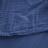 Drap housse 140x200x30 cm mousseline de coton MILOS bleu indigo