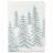 Housse de couette 140x200 cm percale de coton RÉCIT D'HIVER paysage nordique