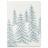 Housse de couette 160x210 cm percale de coton RÉCIT D'HIVER paysage nordique