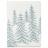 Housse de couette 200x200 cm percale de coton RÉCIT D'HIVER paysage nordique
