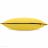 Housse de coussin 30x60 cm MONTSEGUR jaune Curcuma