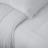 Housse de couette 260x240 cm mousseline de coton MILOS blanc neige