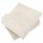 Lot de 2 serviettes invité 33x50 cm NATURAL blanc crème