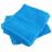 Lot de 2 serviettes invité 30x50 cm LUXOR turquoise