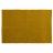 Tapis rectangulaire 60x90 cm pur coton MOOREA jaune gold
