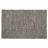Tapis rectangulaire 60x90 cm pur coton MOOREA noir granit
