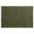 Tapis rectangulaire 60x90 cm pur coton MOOREA vert kaki