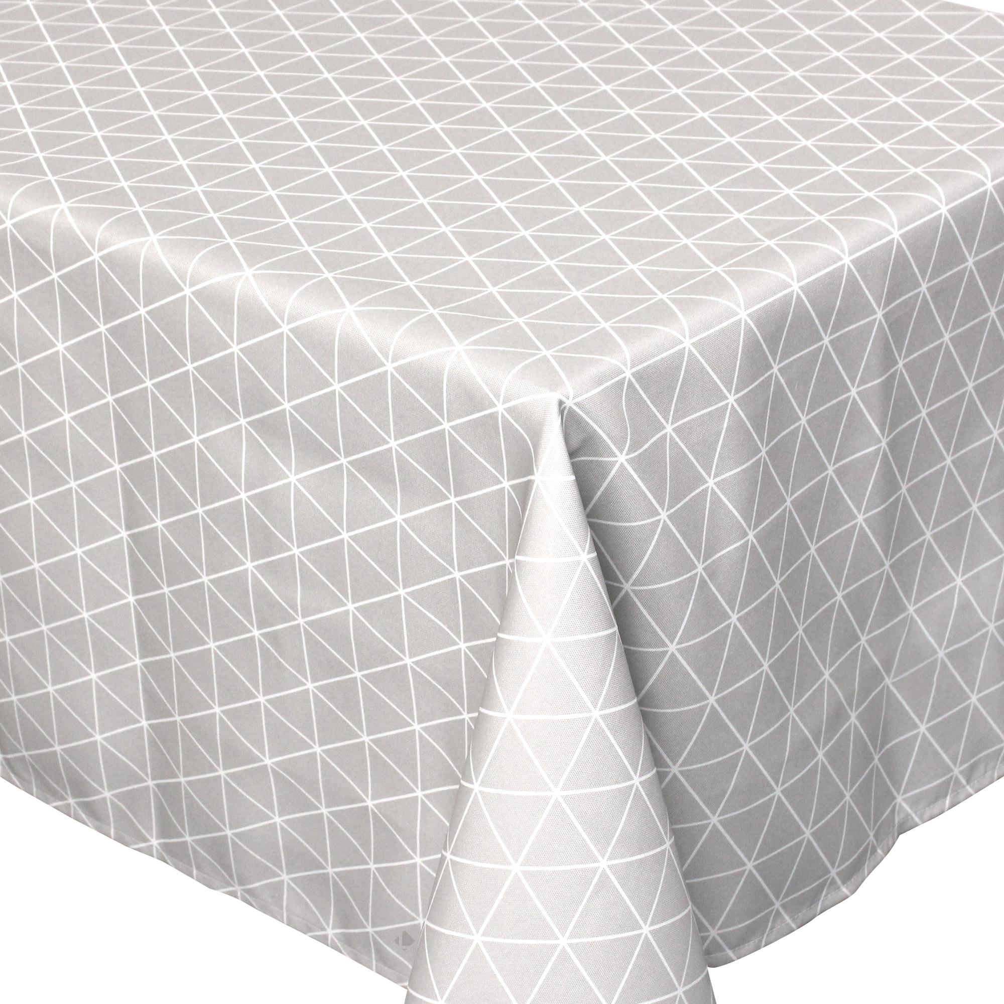 Nappe Ovale 180x240 Cm Imprimée 100% Polyester Paco Géométrique