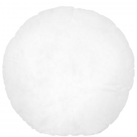 Coussin à recouvrir rond 65 cm C BULLET Blanc garnissage polyester