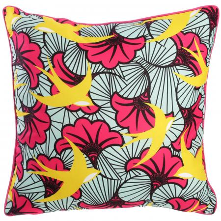 Coussin 40x40 cm WAX rose