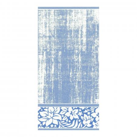 Drap de bain 100x150 cm 100% coton 500 g/m2 TOSCA CLASSIQUE Bleu