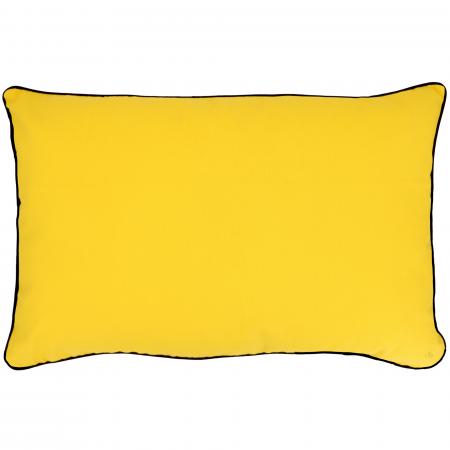 Housse de coussin 45x70 cm MONTSEGUR jaune Curcuma