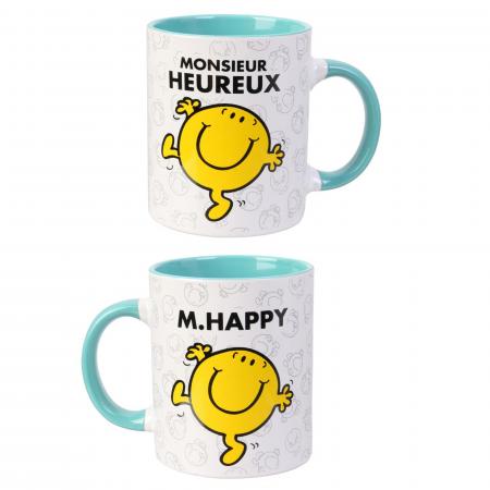 Mug 30 cl collection MADAME MONSIEUR Mr Heureux