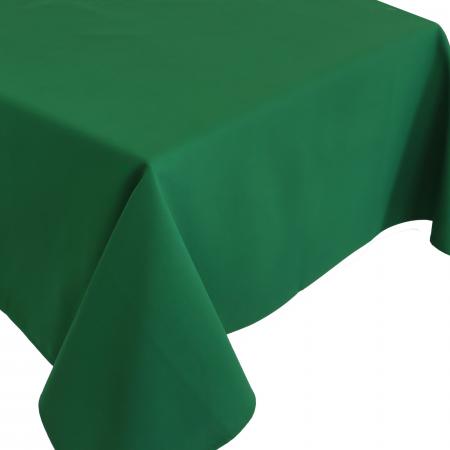 Nappe carrée 220x220 cm DIABOLO vert Sapin traitement teflon