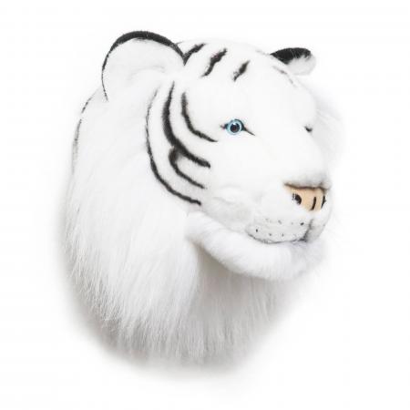 Peluche trophée Tigre Blanc Albert collection Polaire