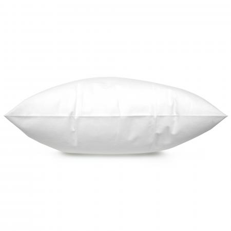 Housse de protection d'oreiller imperméable 65x65 cm avec zip ARNON molleton 100% coton contrecollé polyuréthane