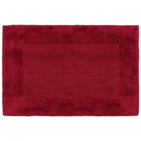 Tapis de bain 60x90 cm DREAM rouge Bordeaux 2100 g/m2