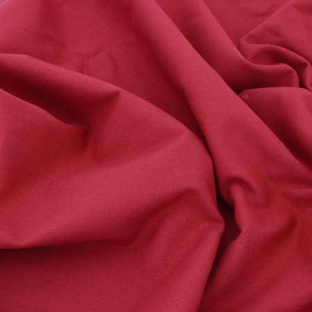 Tissu coton uni laize 280 cm DIABOLO rouge Griotte