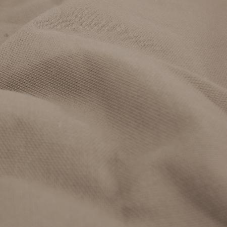 Tissu coton uni laize 280 cm DIABOLO marron Tourterelle