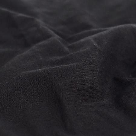 Tissu coton cretonne motif uni TAIKO Noir