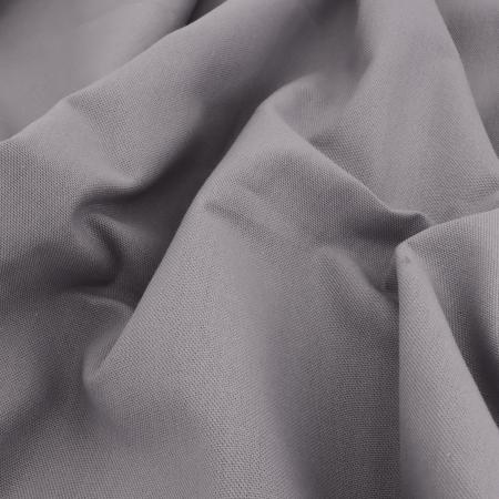 Tissu coton uni teflon DIABOLO gris Souris