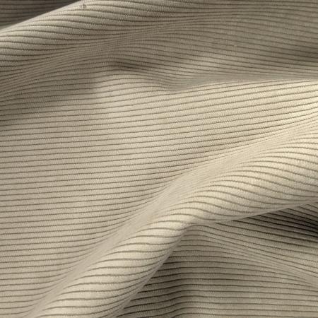 Tissu d'ameublement laize 140 cm velours STARSKY beige
