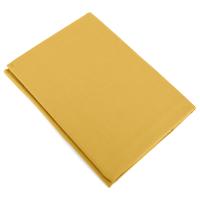 Drap plat uni 180x290 cm 100% coton ALTO jaune bourdon