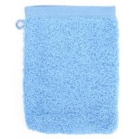 Gant de toilette 16x21 cm PURE Bleu Ciel 550 g/m2