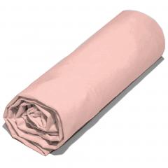 Drap housse 140x190 cm polyester microfibre LAGO rose