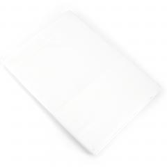 Drap plat uni 240x310 cm 100% coton ALTO Blanc