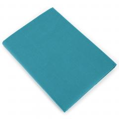 Drap plat uni 240x310 cm 100% coton ALTO bleu colibri
