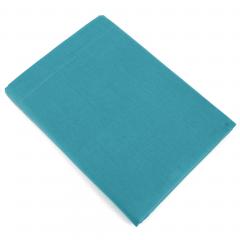 Drap plat uni 270x310 cm 100% coton ALTO bleu colibri