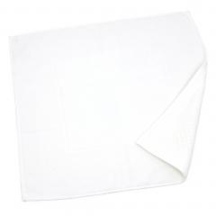 Tapis de bain antidérapant 60x60 cm velours PRESTIGE blanc