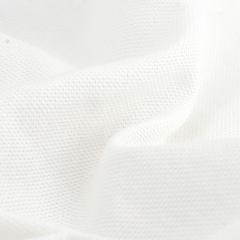 Tissu coton uni teflon DIABOLO Blanc