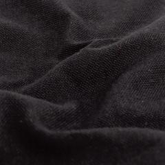 Tissu coton uni teflon DIABOLO Noir