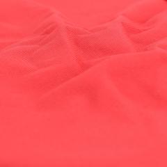 Tissu coton uni SERGE rose Corail