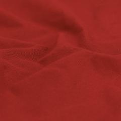Tissu coton uni SERGE rouge Pourpre