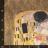 Carré simili 44x44 cm ART Le baiser de Klimt