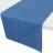 Chemin de table 45x150 cm Jacquard 100% coton CUBE bleu Cobalt